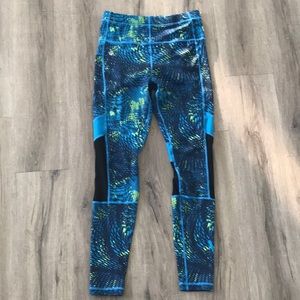 Workout Empire Blue Leggins